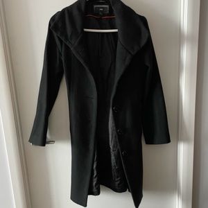 H&M Black Peacoat